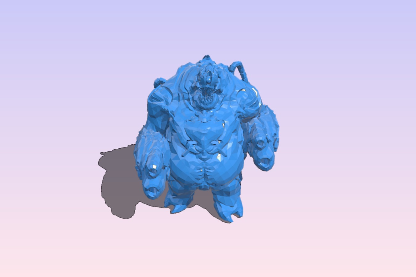 Mancubus posed (Doom)