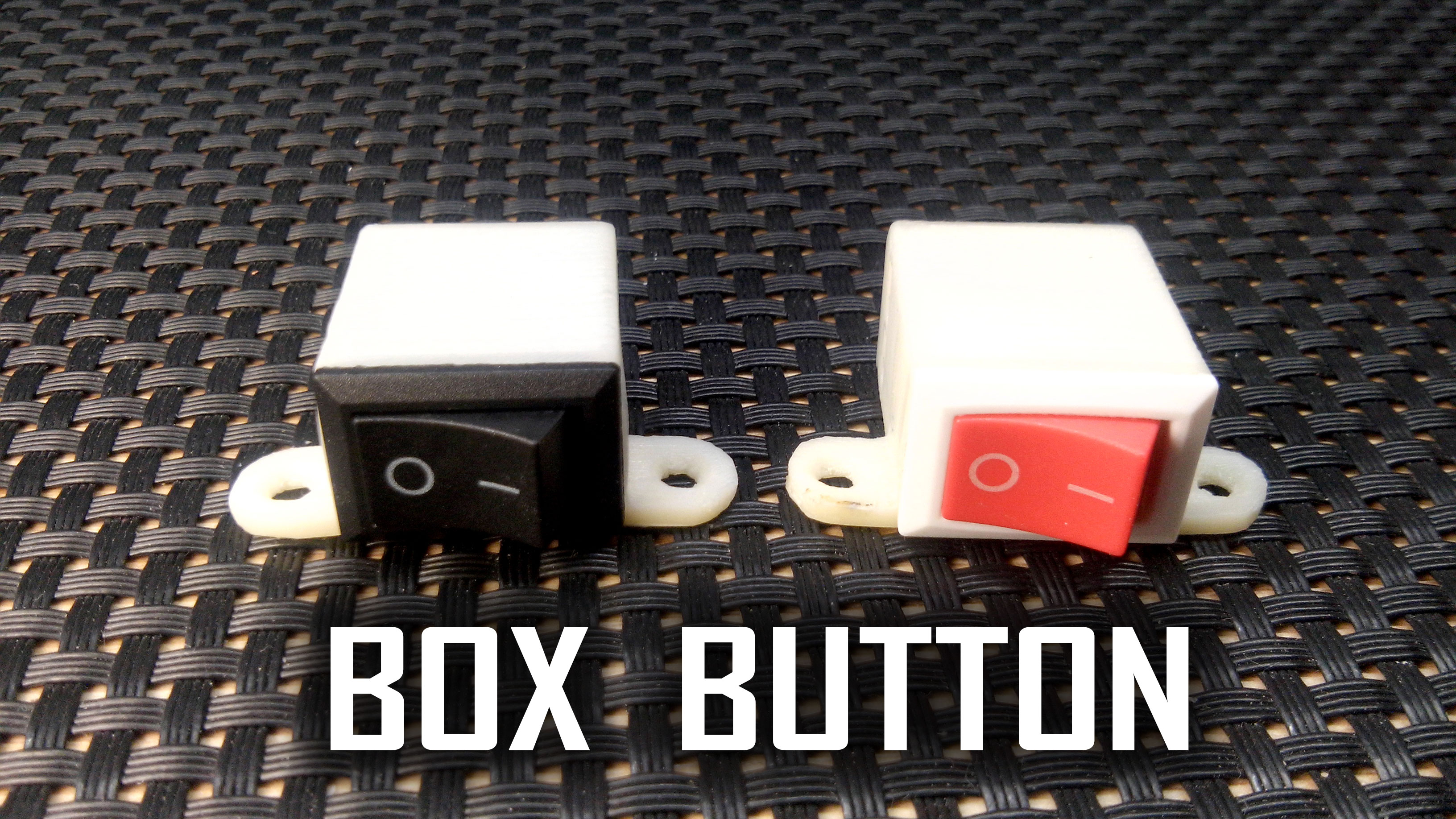 Box for button