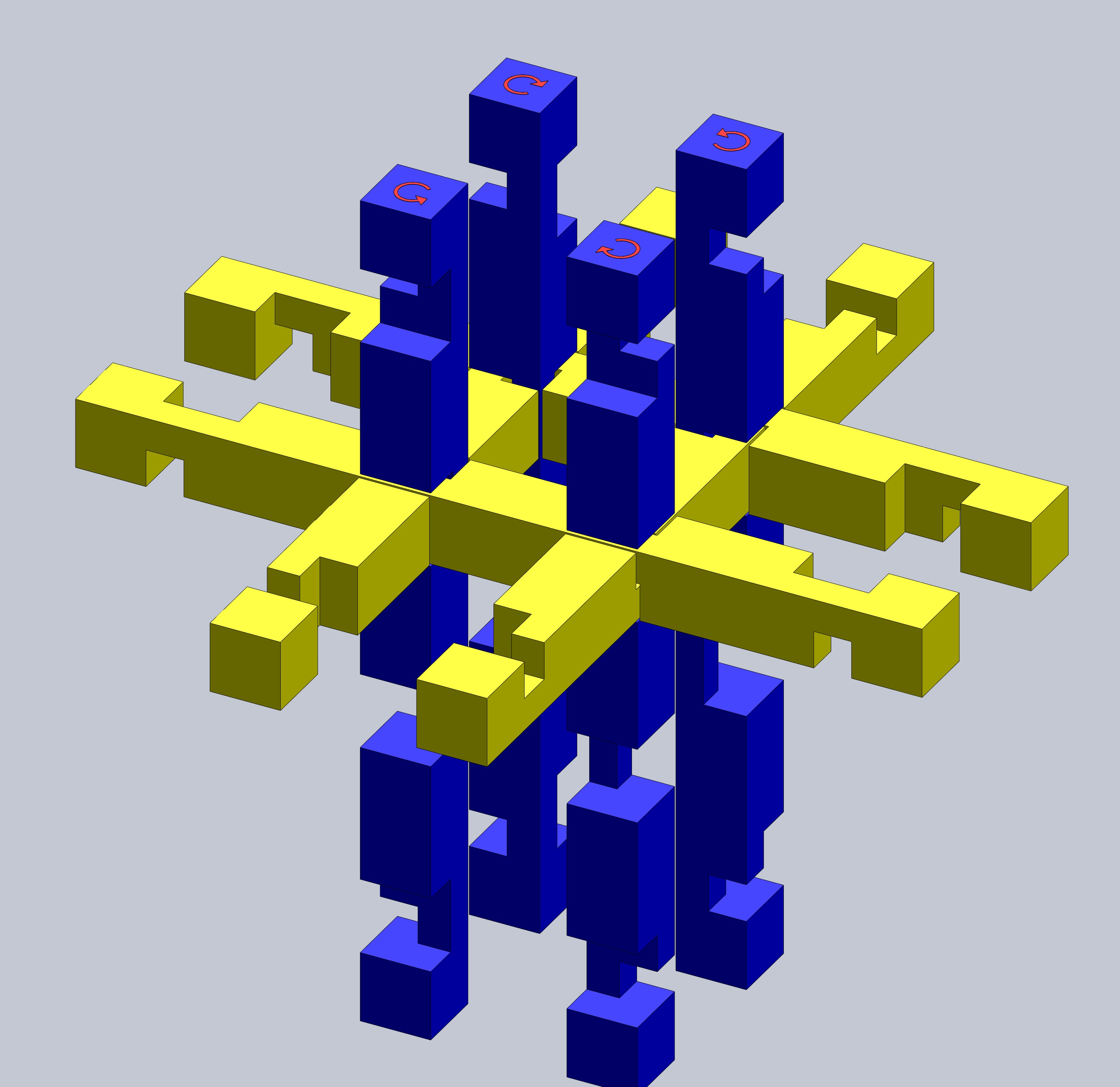 Ball and Stick Puzzle