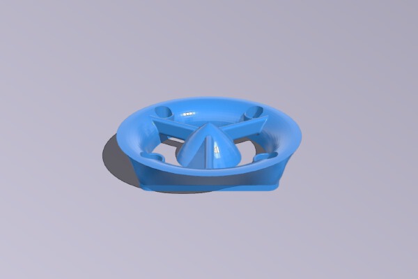 Silent 40mm Velocity Stack (Jet fan cover) | 3d print model