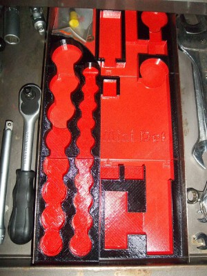 Module pour caisse FACOM et cliquets 1_2 FACOM | 3d print model