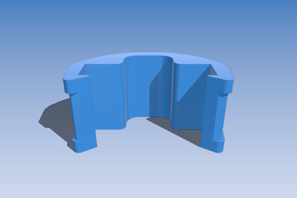 Chameleon Motor Wire Mesh Guard | 3d print model