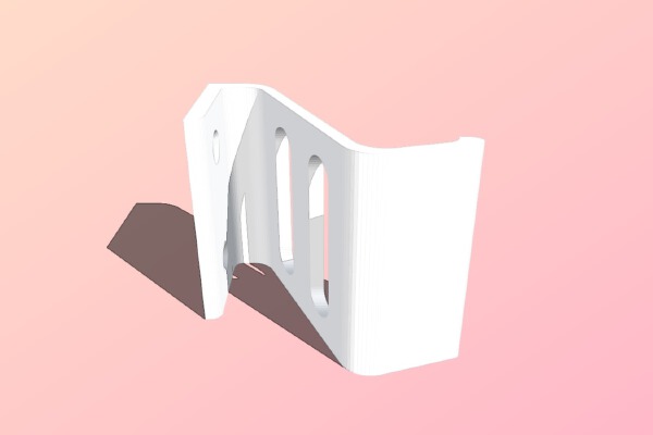 Minimal Xbox One S Controller Wall Hanger _ Mount | 3d print model