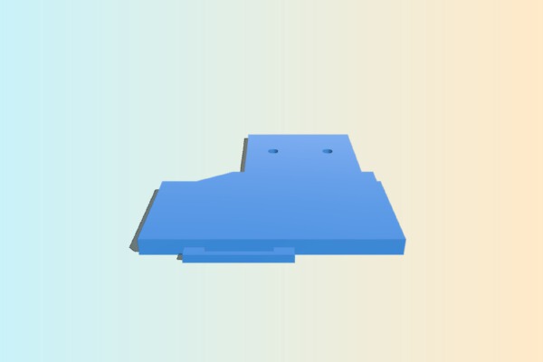 FliteTest Camera Tray printable version | 3d print model
