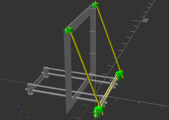 Supports for Prusa i3 aluminium frame | 3d print model