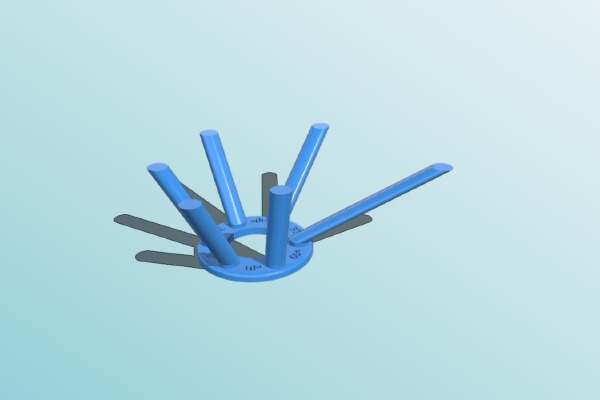 Stress test retract and angle | 3d print model