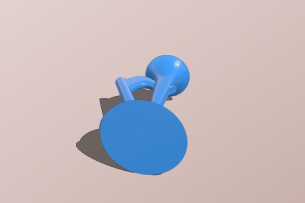 Eighth Note Vase | 3d print model
