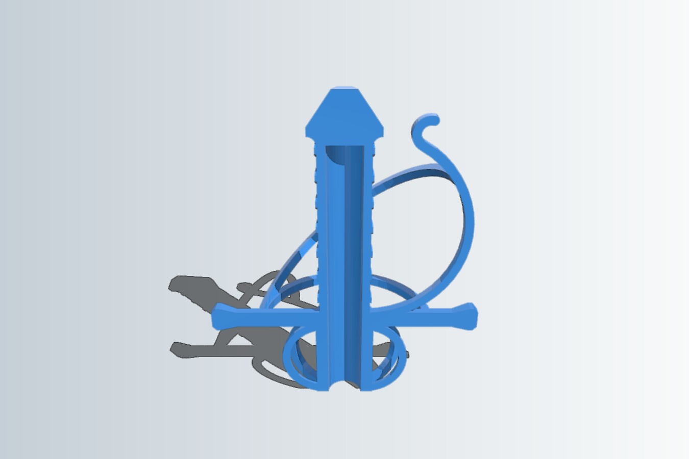 Rapier umbrella hilt