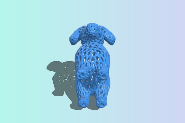 Voronoi sheep | 3d print model