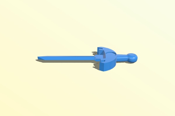Finn's Sword | 3d print model