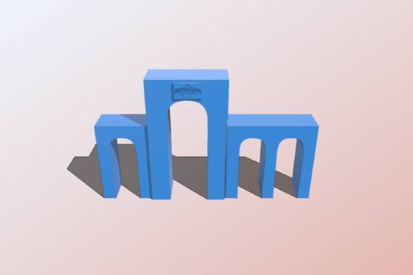 Universal Studios Florida Entrance | 3d print model