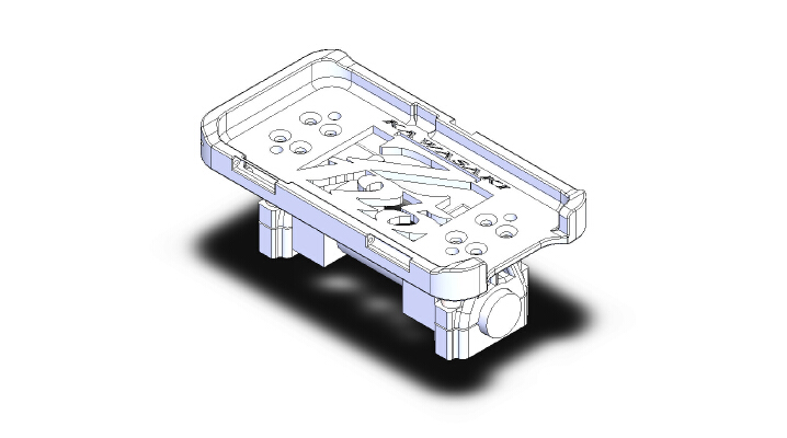 S7 Edge Z125 Phone Mount | 3d print model