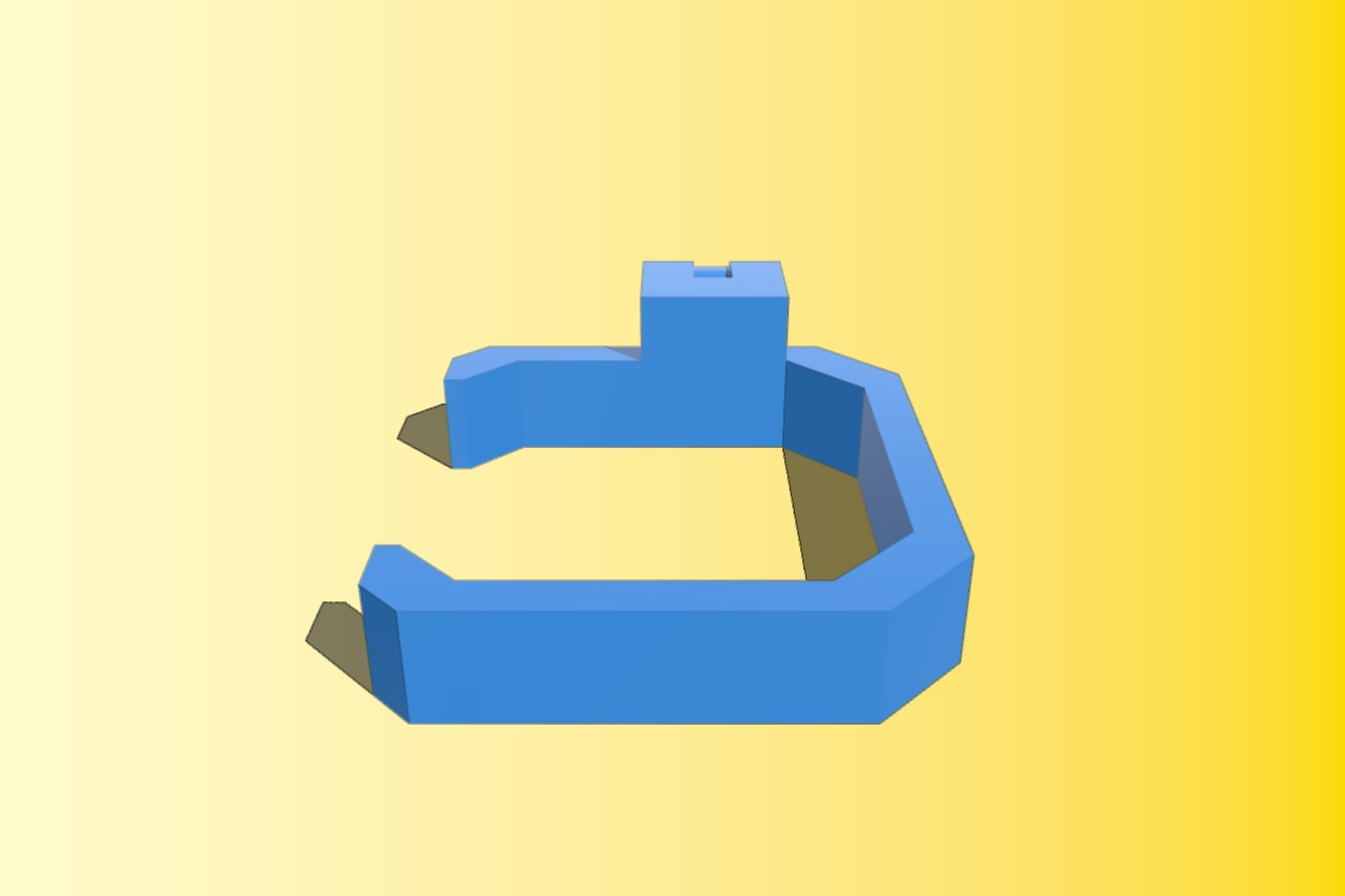 Anycubic i3 Mega Extruder Motor Cable Holder