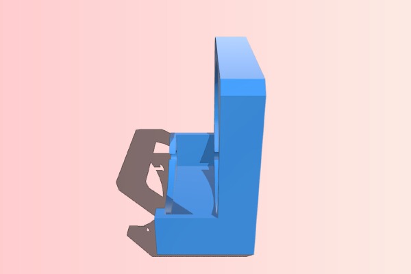 Anet A8 extruder fan mount | 3d print model