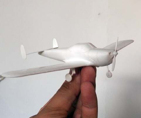 Ercoupe aircraft scale model | 3d print model