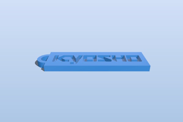 Small Kyosho Logo Keychain | 3d print model