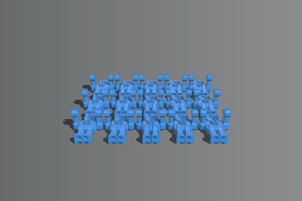 Capital Factory Robot Army | 3d print model