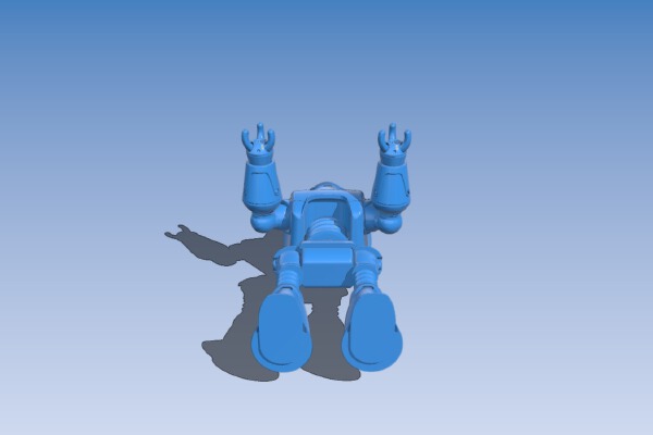 Fallout 4 – Protectron Action Figure | 3d print model