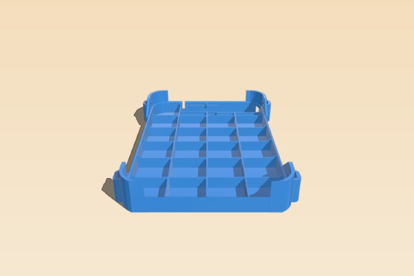 Base for Samsung Galaxy Tab 2 in Otter box and telemetry radio | 3d print model