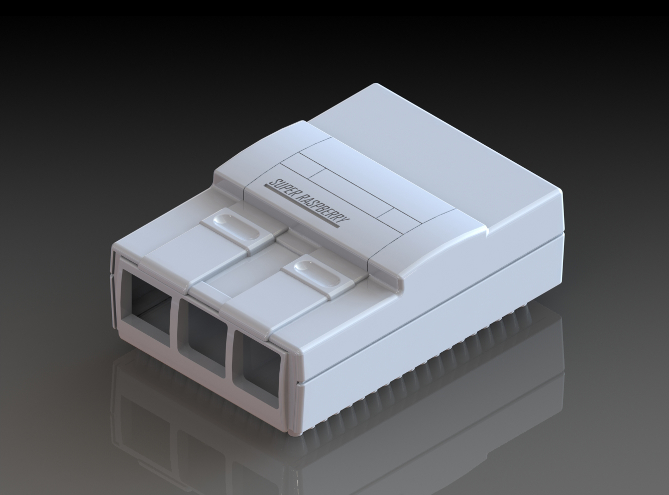 SNES Raspberry Pi B+ Case