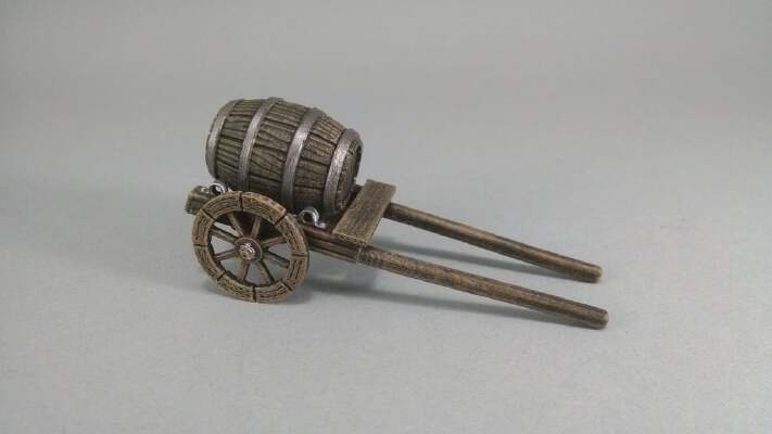 28mm Barrel Cart | 3d print model