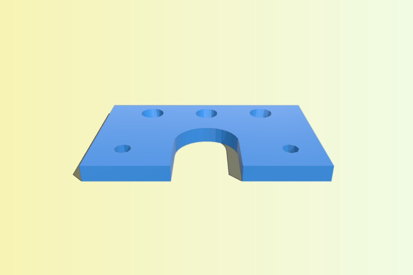 LED holder for extruder