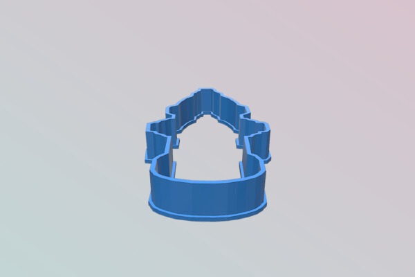 Cookie Cutter Hydrant | 3d print model