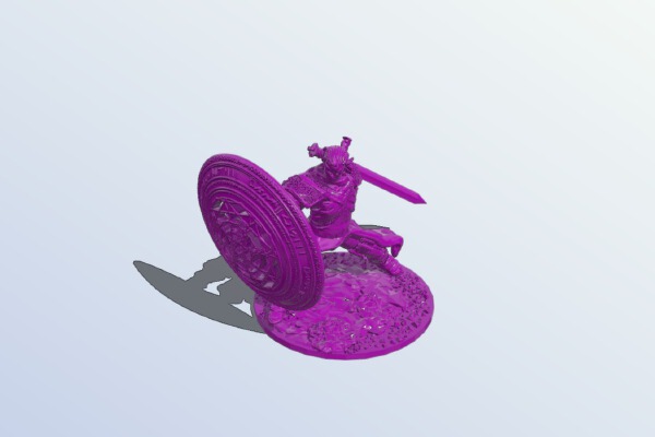 Arcane Warrior | 3d print model