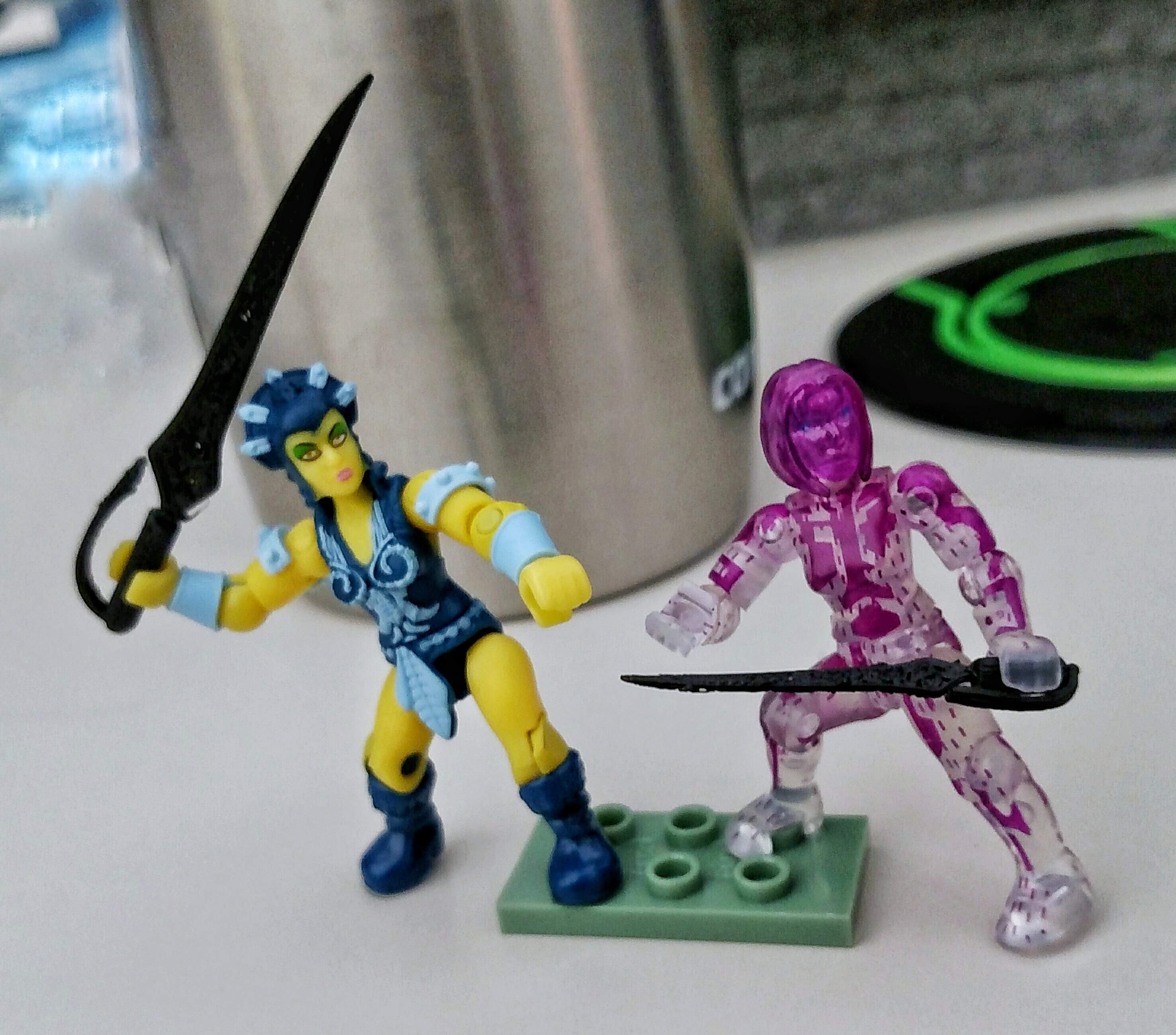 Bloodstained Miriam's Sword MEGA Construx _ LEGO size