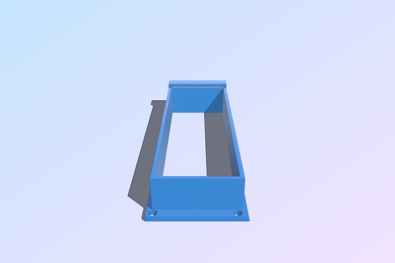 Vertical Video Card IO Slot Mount