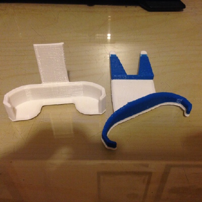 Remix of CD Slot bracket for Galaxy S5 | 3d print model