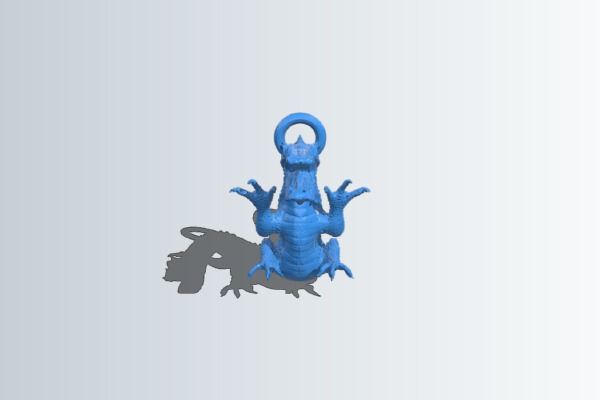 Dragon Christmas Ornament | 3d print model