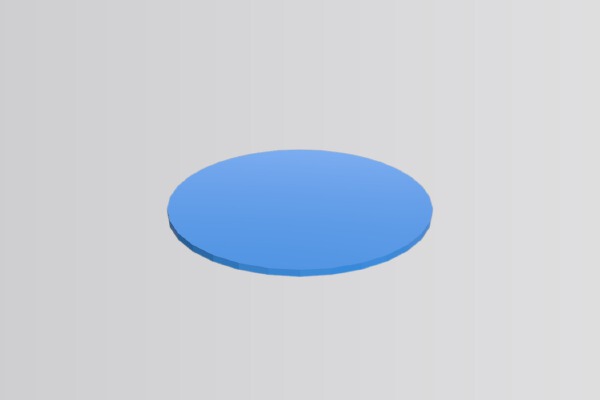 Plain Round Miniature Bases | 3d print model