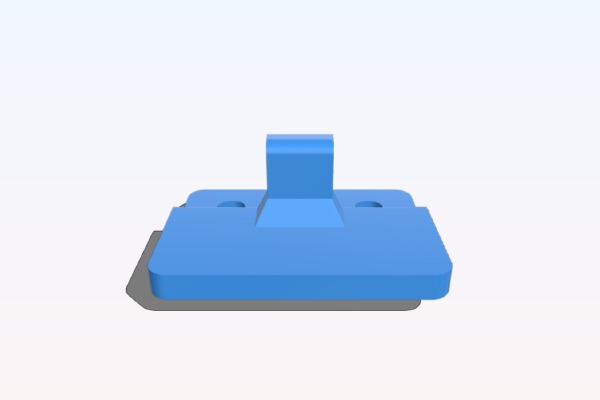 Toyota Land Cruiser BJ73 Center Console Latch | 3d print model