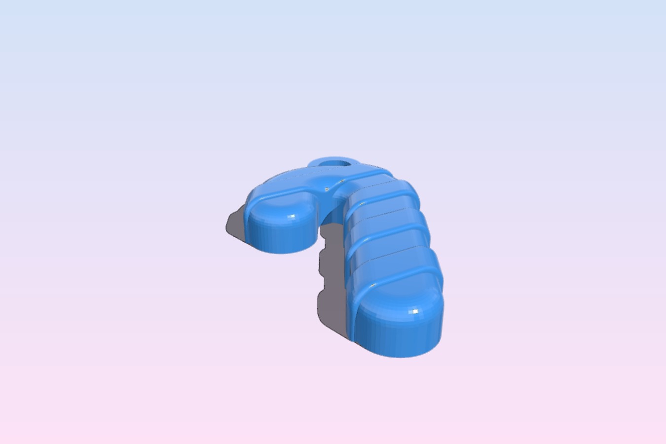 Christmas Candycan Keychain
