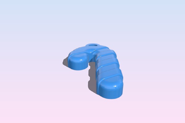 Christmas Candycan Keychain | 3d print model