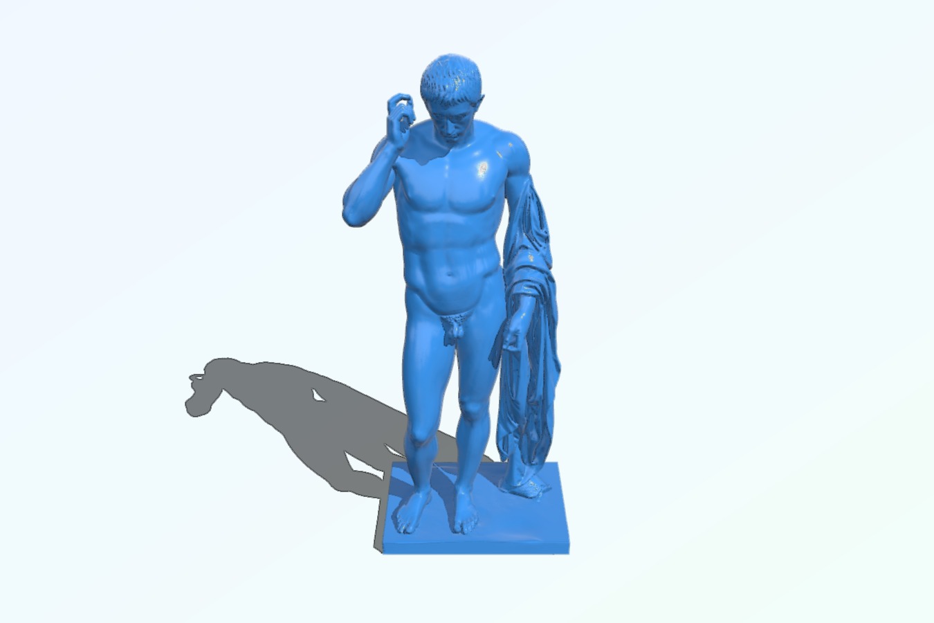 Marcellus as Hermes Logios – Famous statue