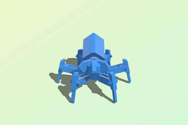 Planetary Annihilation Boom (Boombot) | 3d print model