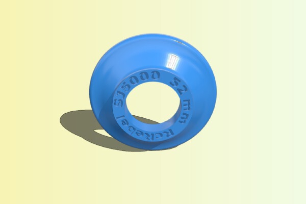 SJ 5000 52 mm filter holder_adapter | 3d print model