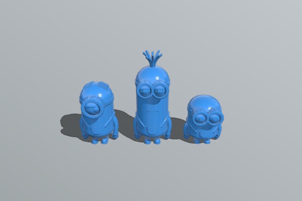 Minion Movie Trio | 3d print model