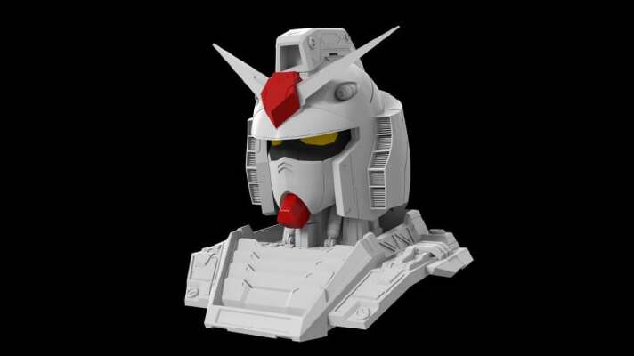 Gundam Rx78 Head | 3d print model