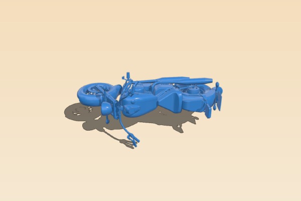 DragStar XVS650 V-Star Motorcycle | 3d print model