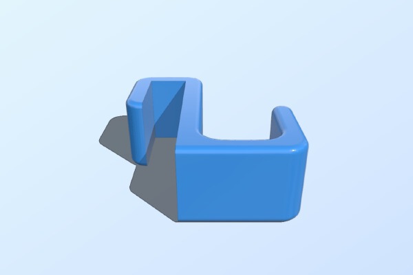 Shower Wiper_Squeegee_Scraper Holder_Hook 8mm | 3d print model