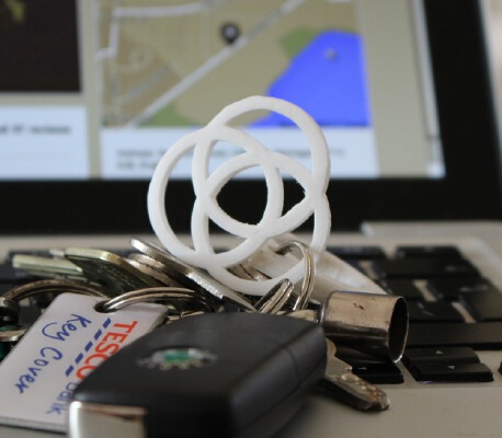 Customizable Reuleaux polygon construction keyring | 3d print model