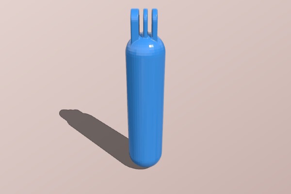 Handle for your Go Pro Camera - Poignée pour votre Go Pro Camera | 3d print model
