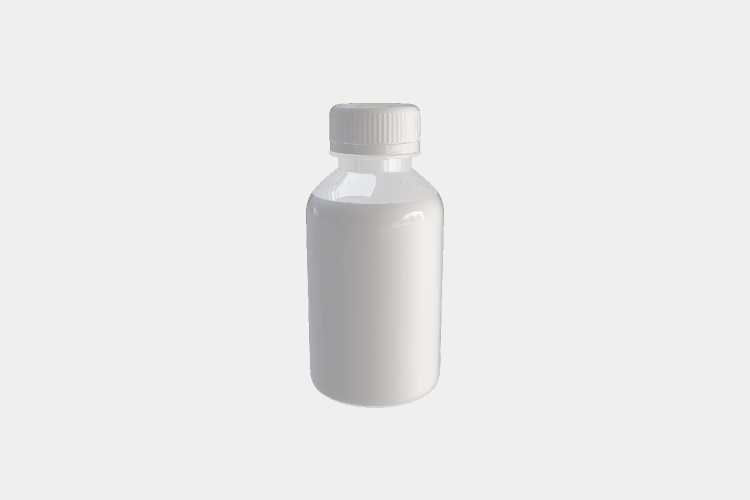 Plastic Bottle with Cap Mockup