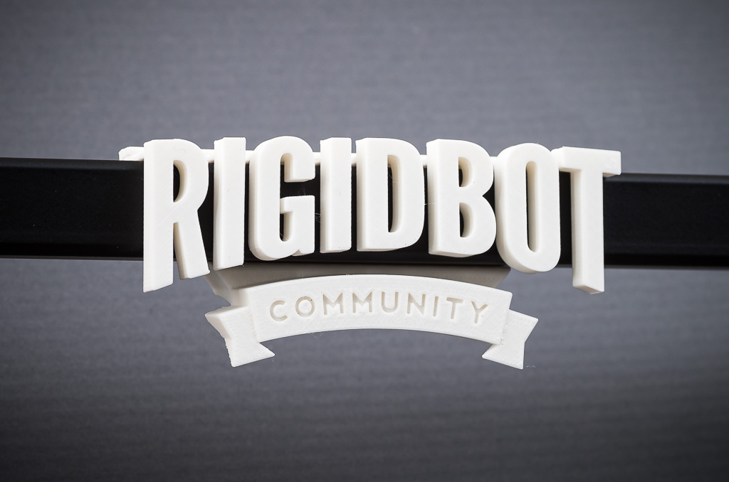 Rigbot Community Printer Badge.