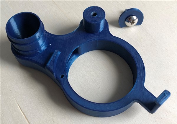 Dust shoe for Stepcraft CNC with Kress