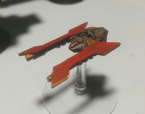 Battlefleet Gothic Rogue Trader Alien Frigate | 3d print model