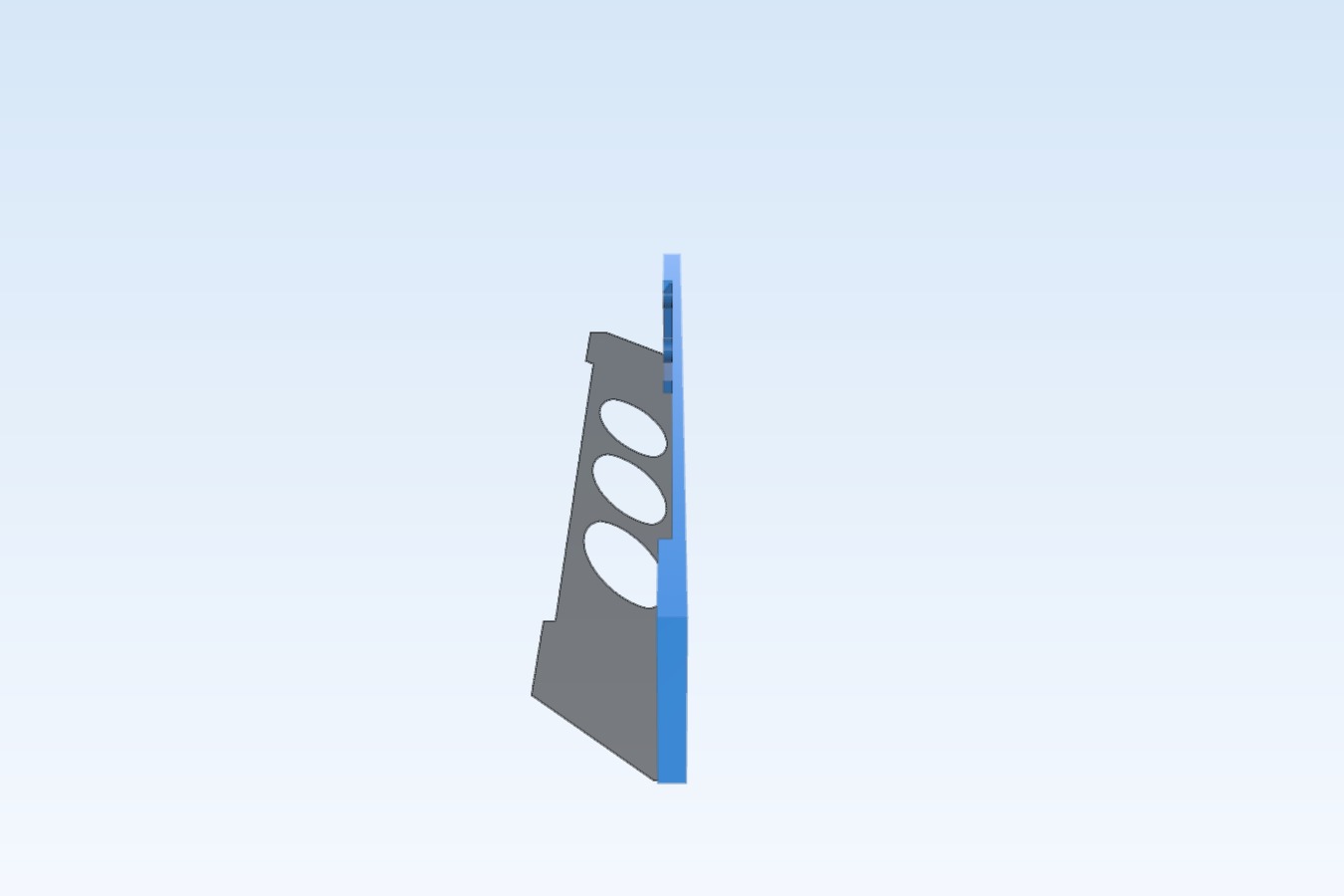 6 inch rack - 2U - 3 x 25mm fan blank covers